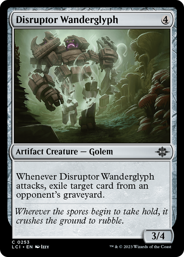 Disruptor Wanderglyph (LCI-253) - The Lost Caverns of Ixalan