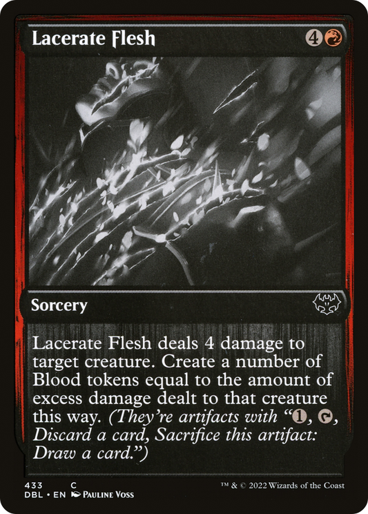 Lacerate Flesh (DBL-433) - Innistrad: Double Feature Foil