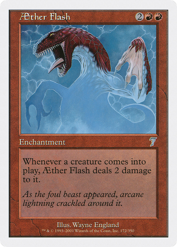 Aether Flash (7ED-172) - Seventh Edition