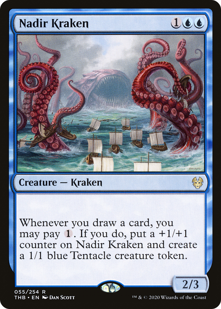 Nadir Kraken (THB-055) - Theros Beyond Death