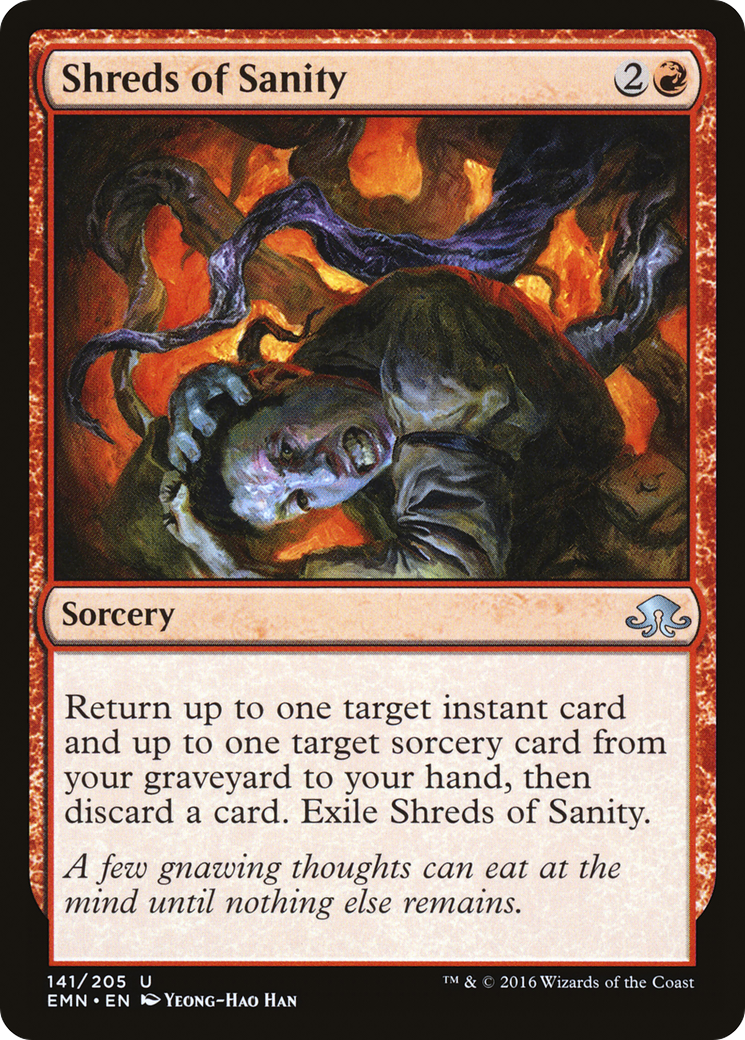 Shreds of Sanity (EMN-141) - Eldritch Moon Foil