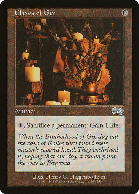 Claws of Gix (USG-290) - Urza's Saga