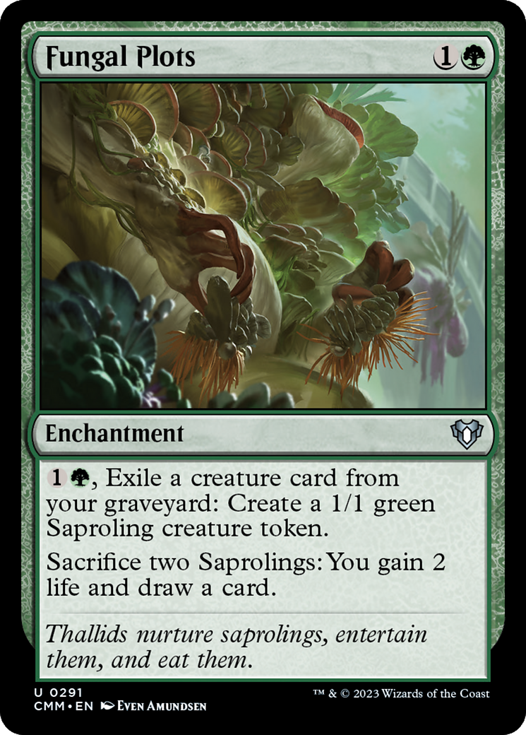 Fungal Plots (CMM-291) - Commander Masters Foil