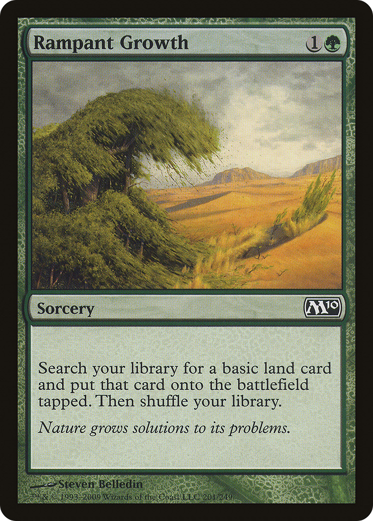 Rampant Growth (M10-201) - Magic 2010