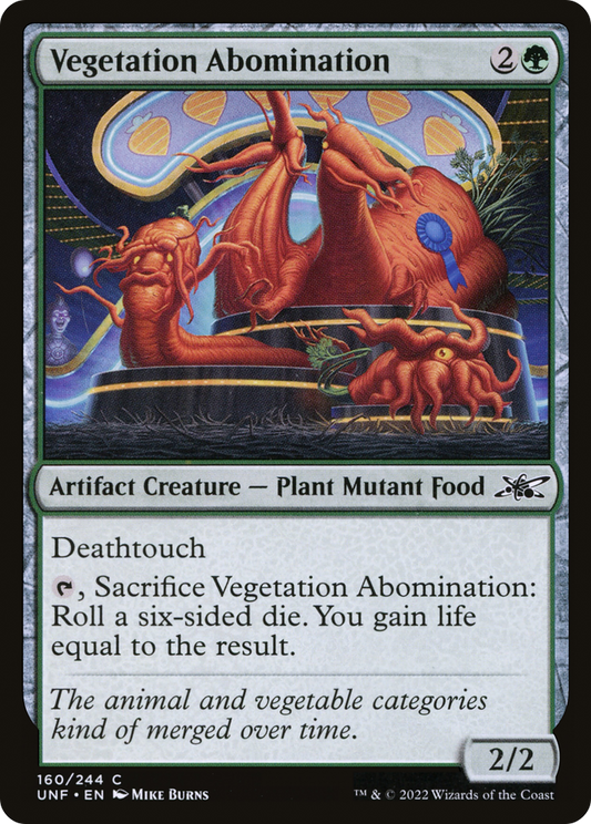 Vegetation Abomination (UNF-160) - Unfinity Foil