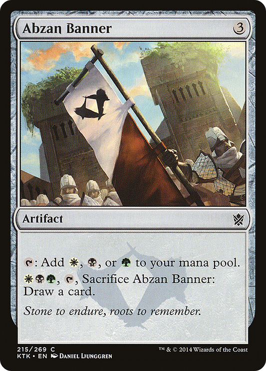 Abzan Banner (KTK-215) - Khans of Tarkir