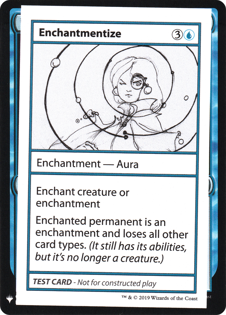 Enchantmentize (CMB1-021) - Mystery Booster Playtest Cards 2019