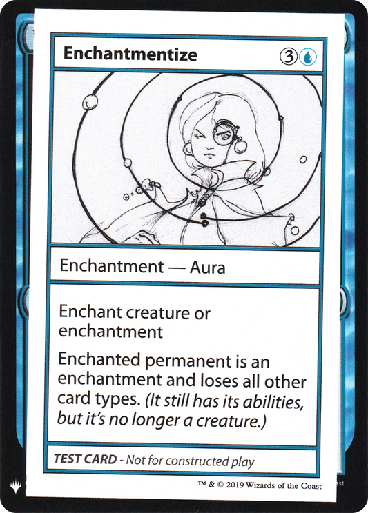 Enchantmentize (CMB1-021) - Mystery Booster Playtest Cards 2019