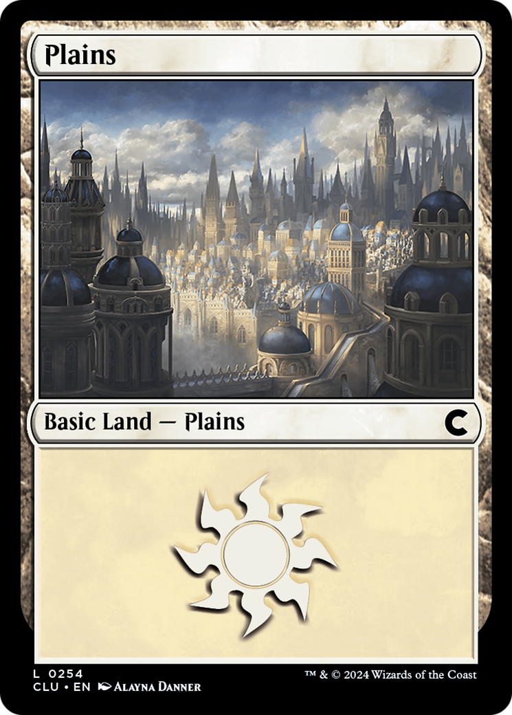 Plains (CLU-254) - Ravnica: Clue Edition