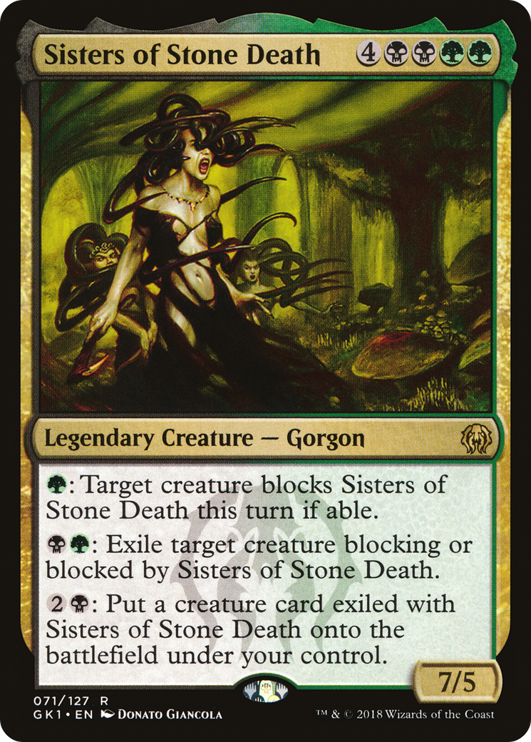 Sisters of Stone Death (GK1-071) - GRN Guild Kit