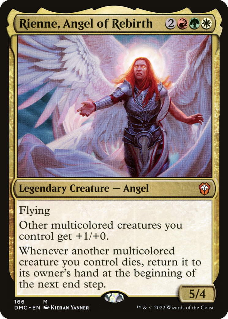 Rienne, Angel of Rebirth (DMC-166) - Dominaria United Commander