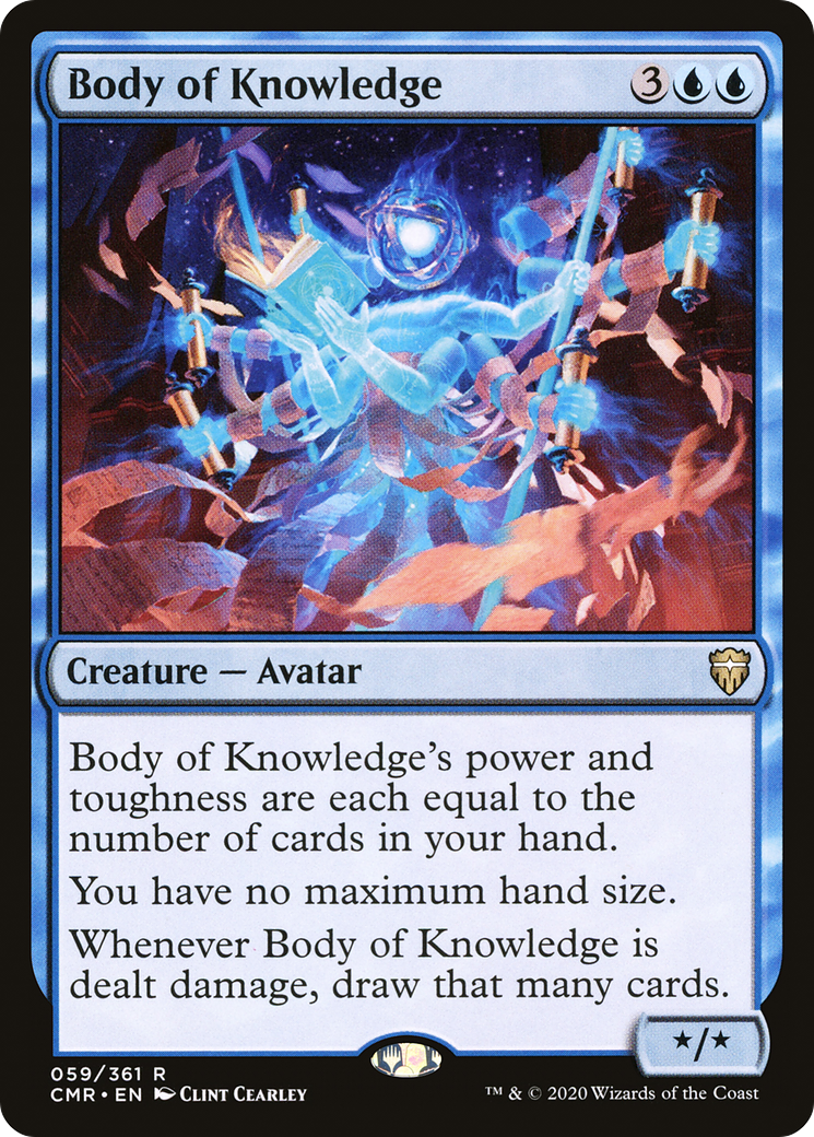 Body of Knowledge (CMR-059) - Commander Legends Foil