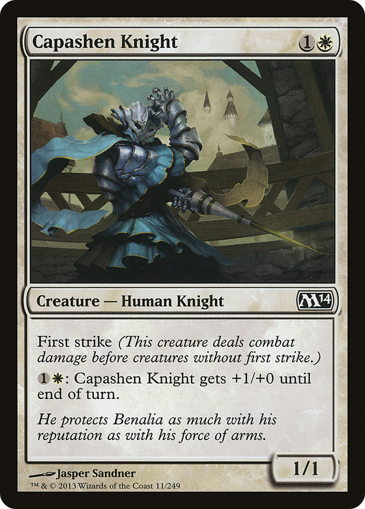 Capashen Knight (M14-011) - Magic 2014