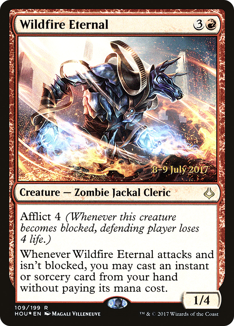 Wildfire Eternal (PHOU-109S) - Hour of Devastation Promos Foil