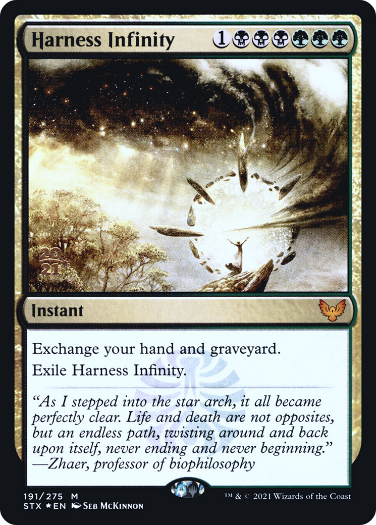 Harness Infinity (PRE-191S) - Strixhaven: School of Mages Promos (Prerelease) Foil