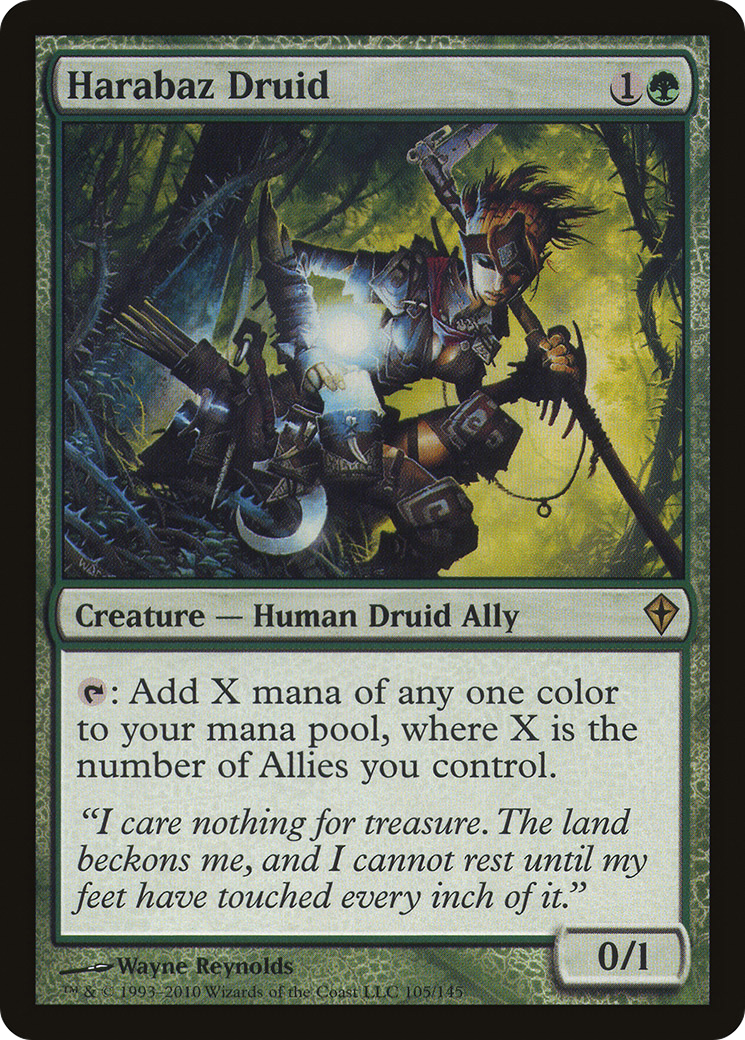 Harabaz Druid (WWK-105) - Worldwake