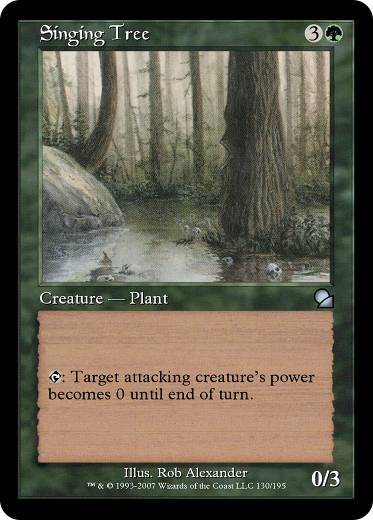 Singing Tree (ME1-130) - Masters Edition Foil