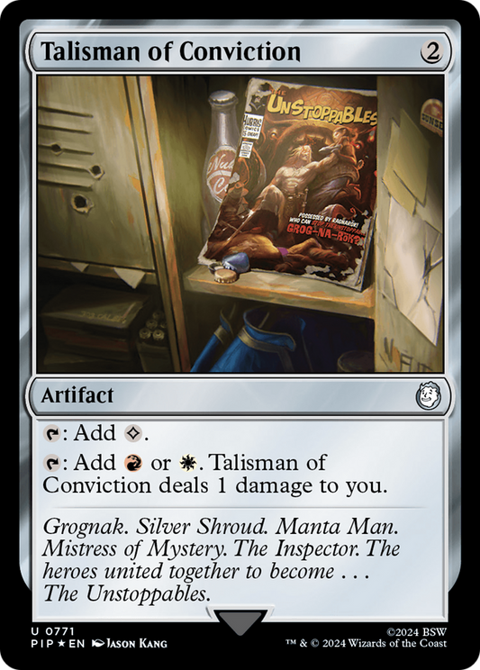 Talisman of Conviction (PIP-771) - Fallout Foil