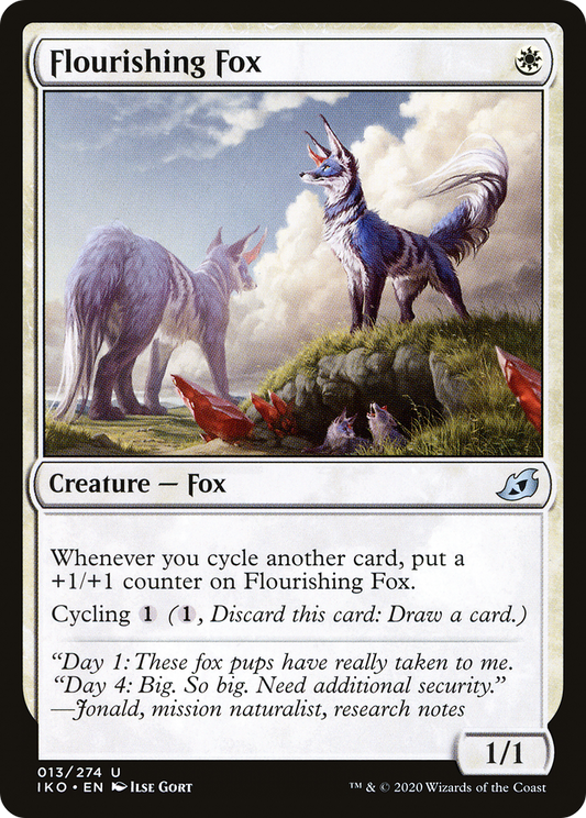 Flourishing Fox (IKO-013) - Ikoria: Lair of Behemoths Foil