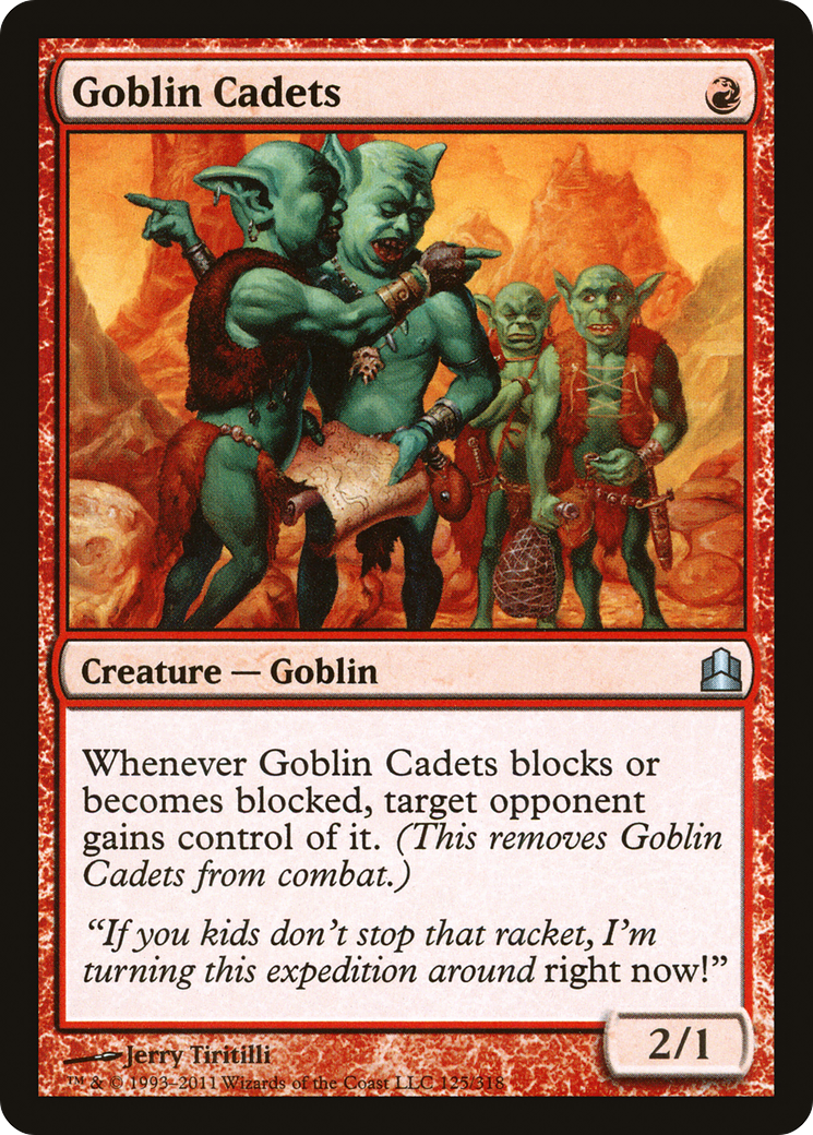 Goblin Cadets (CMD-125) - Commander 2011