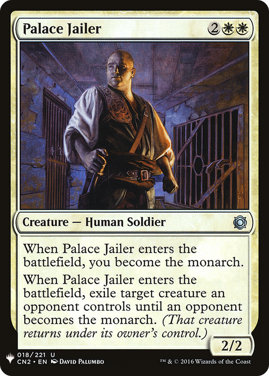 Palace Jailer (LIST-CN2-18) - The List