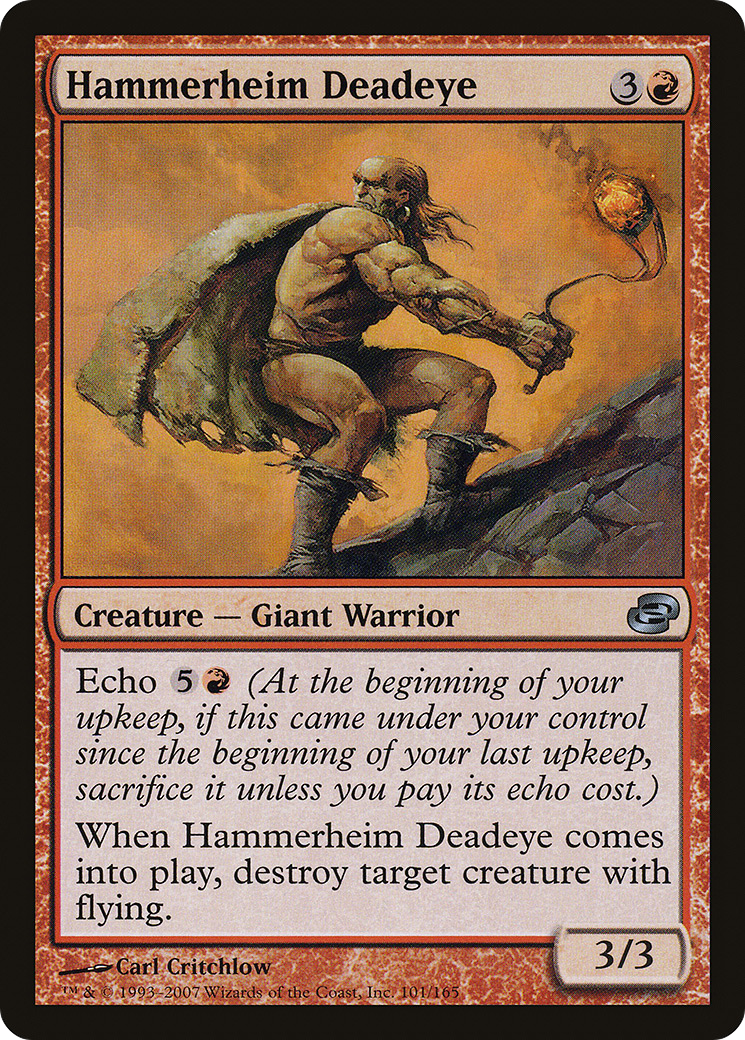 Hammerheim Deadeye (PLC-101) - Planar Chaos Foil