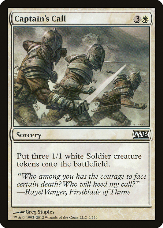 Captain's Call  (M13-009) - Magic 2013
