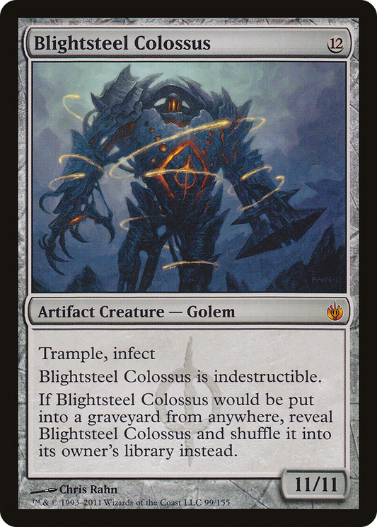 Blightsteel Colossus (MBS-099) - Mirrodin Besieged