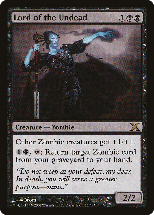 Lord of the Undead (10E-155) - Tenth Edition