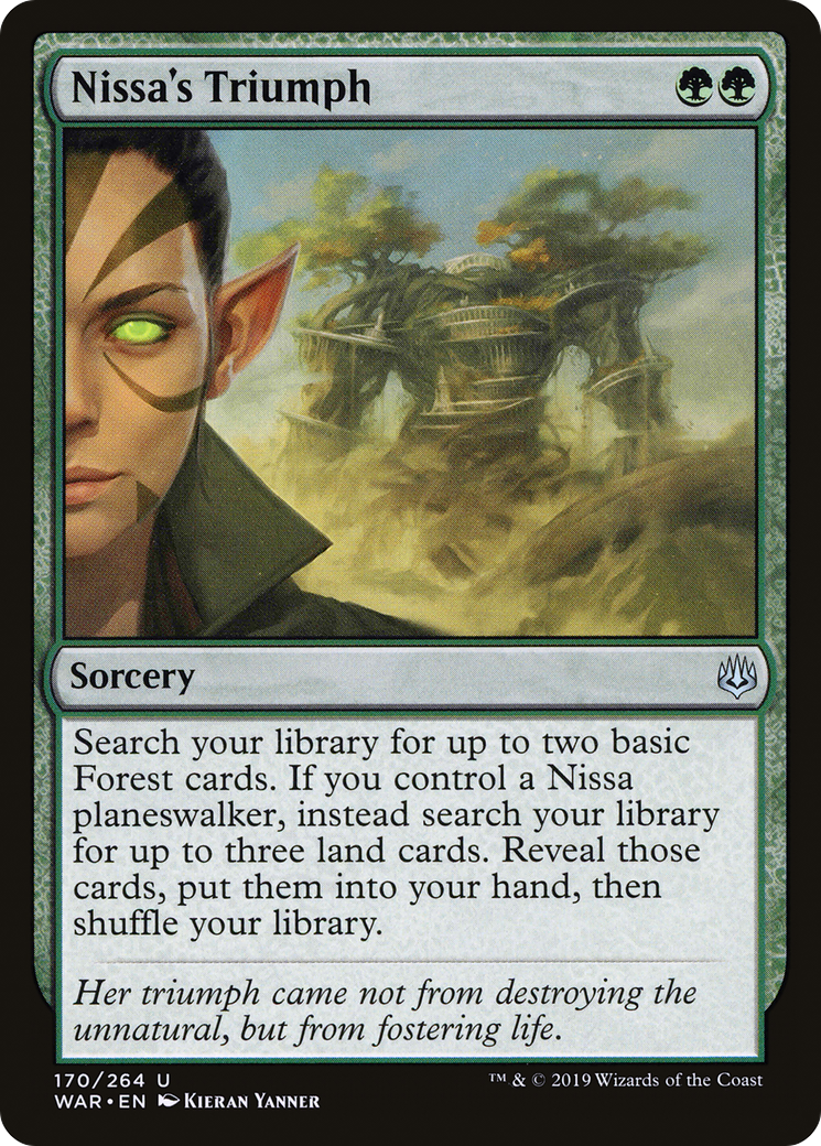 Nissa's Triumph (WAR-170) - War of the Spark