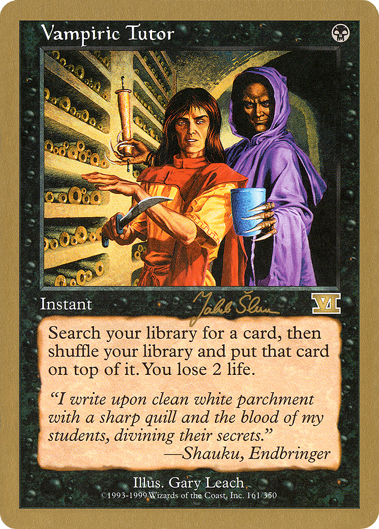 Vampiric Tutor (WC99-JS161) - World Championship Decks 1999