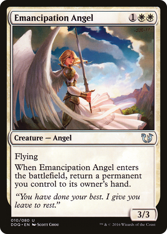 Emancipation Angel (DDQ-010) - Duel Decks: Blessed vs. Cursed