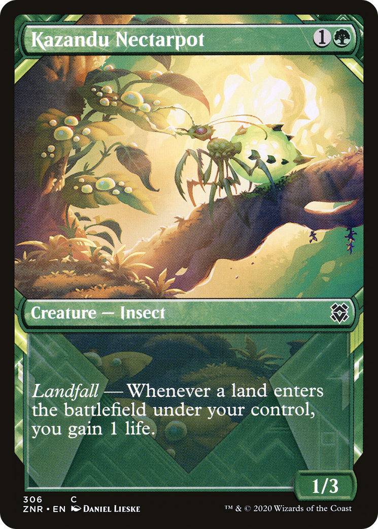 Kazandu Nectarpot (ZNR-306) - Zendikar Rising: (Showcase) Foil