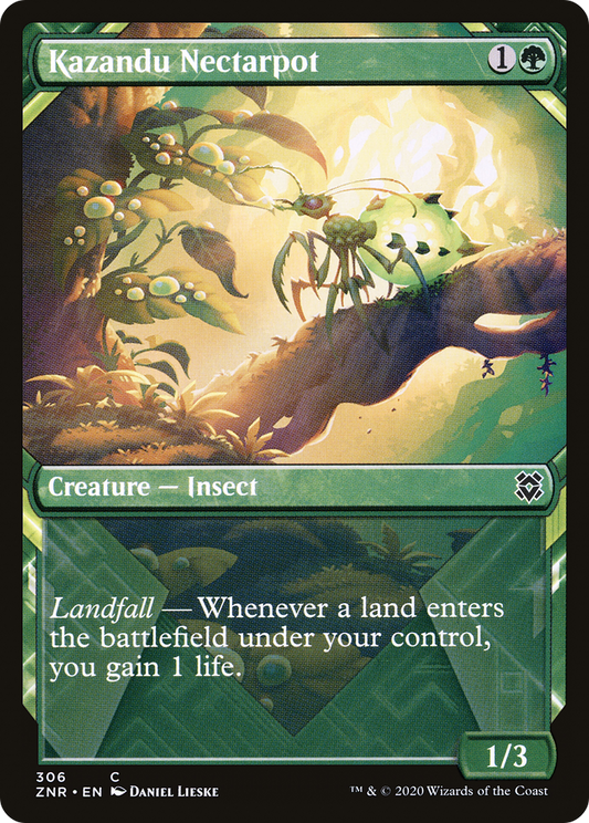 Kazandu Nectarpot (ZNR-306) - Zendikar Rising: (Showcase) Foil