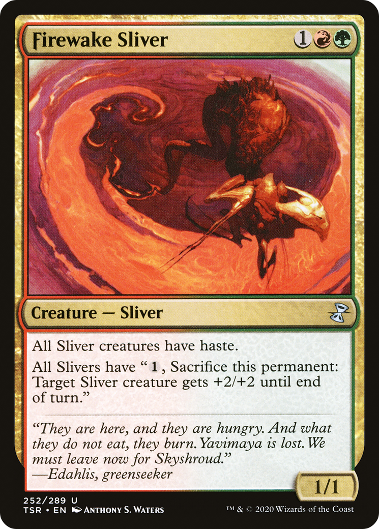 Firewake Sliver (TSR-252) - Time Spiral Remastered Foil