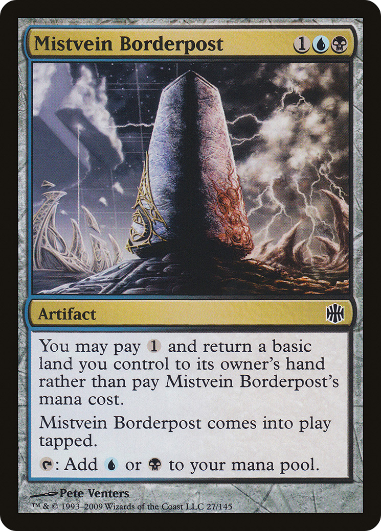 Mistvein Borderpost (ARB-027) - Alara Reborn Foil