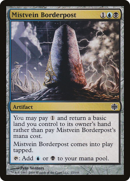 Mistvein Borderpost (ARB-027) - Alara Reborn Foil