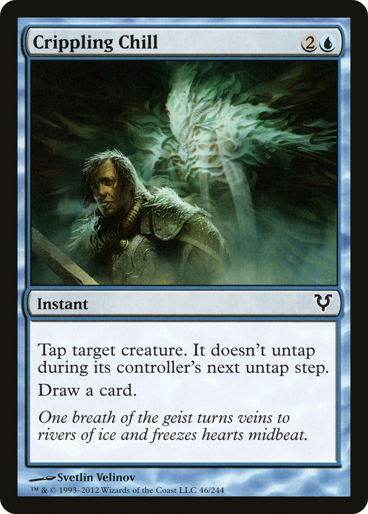 Crippling Chill (AVR-046) - Avacyn Restored Foil