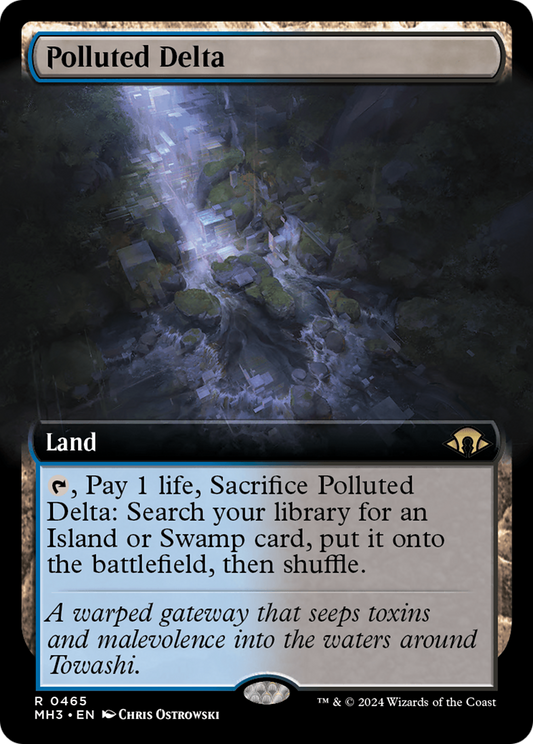 Polluted Delta (MH3-465) - Modern Horizons 3: (Extended Art)