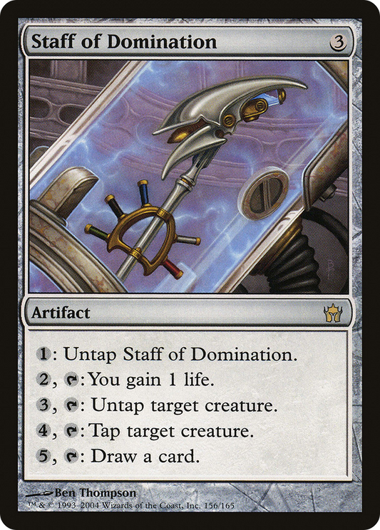 Staff of Domination (5DN-156) - Fifth Dawn Foil