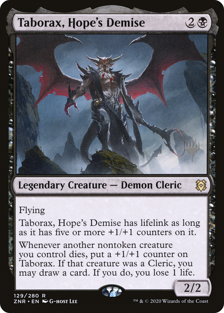 Taborax, Hope's Demise (PPZNR-129) - Zendikar Rising Promos (Promo Pack)