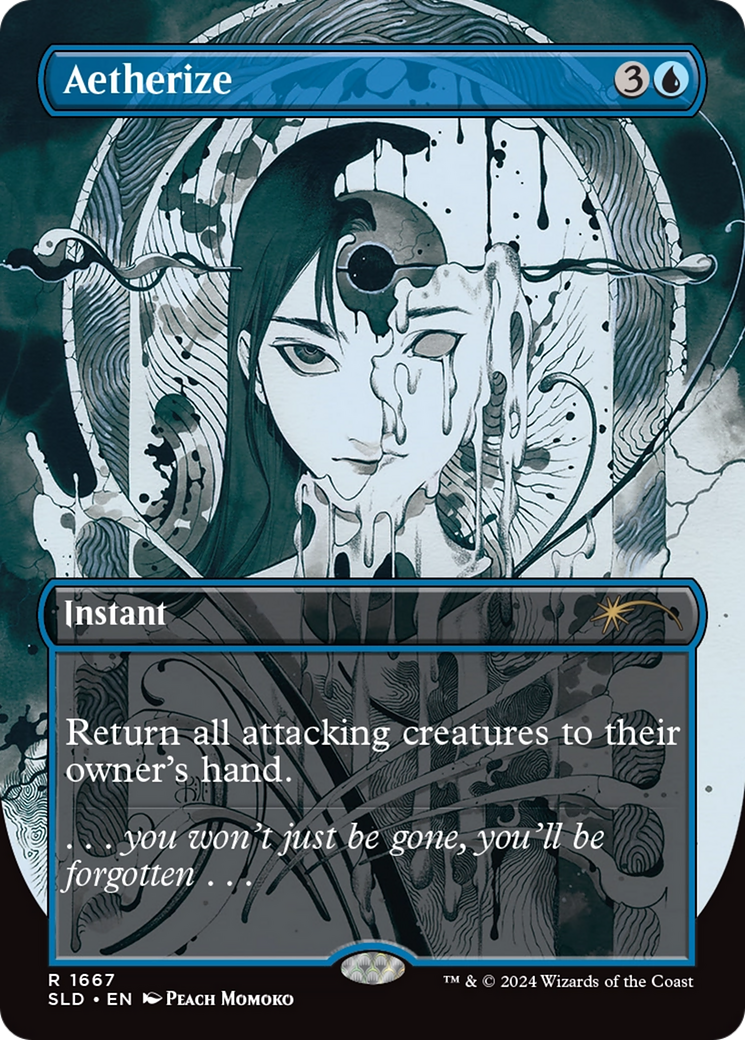 Aetherize  (Borderless)(SLD-1667) - Secret Lair Drop