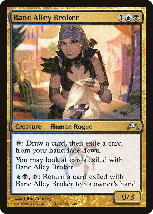 Bane Alley Broker (GTC-145) - Gatecrash Foil