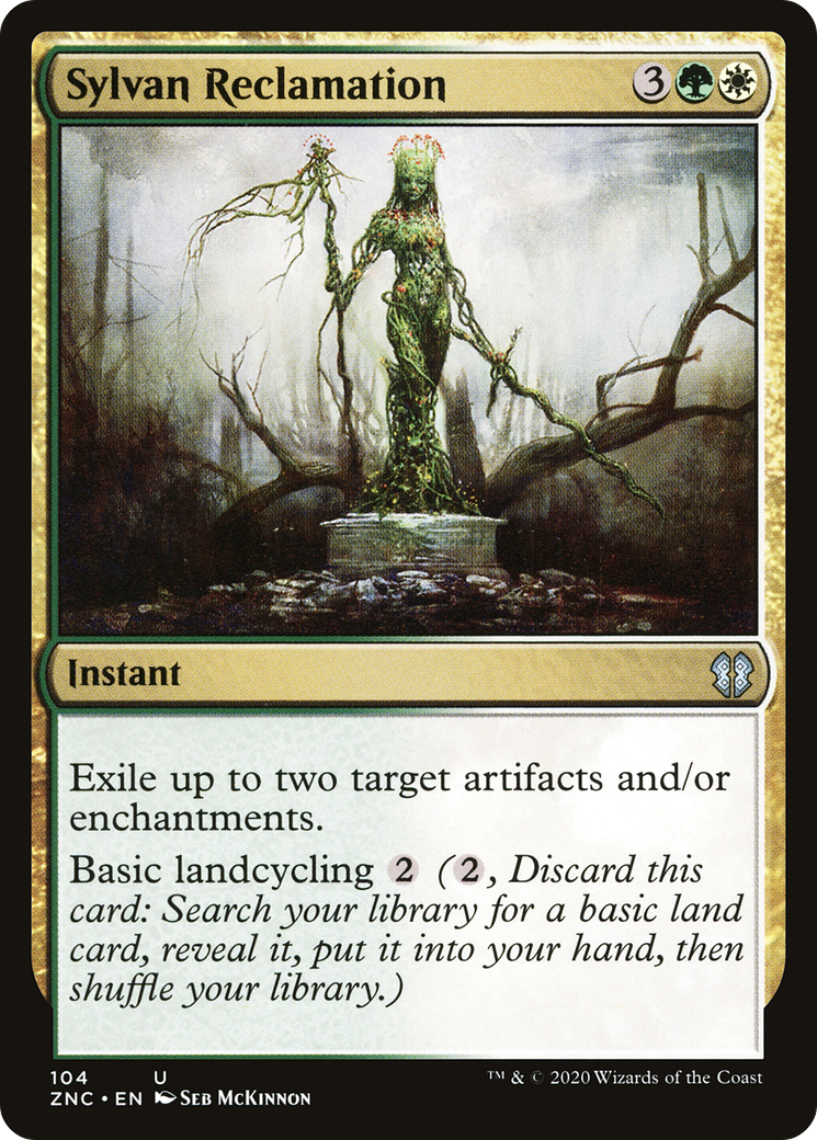 Sylvan Reclamation (ZNC-104) - Zendikar Rising Commander