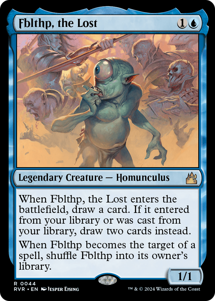 Fblthp, the Lost (RVR-044) - Ravnica Remastered Foil