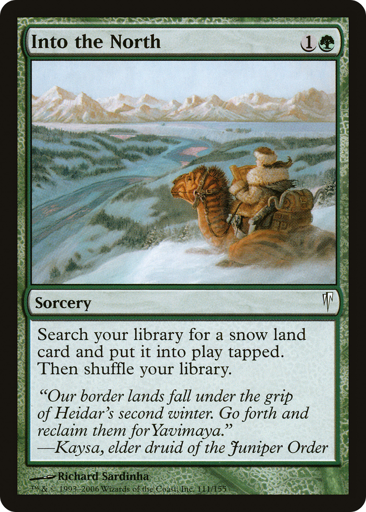 Into the North (CSP-111) - Coldsnap Foil