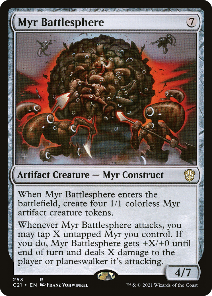 Myr Battlesphere (C21-253) - Commander 2021