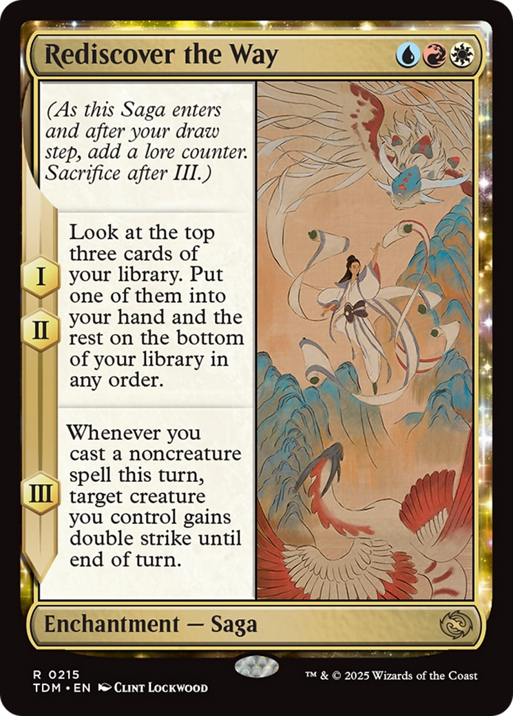 Rediscover the Way (TDM-215) - Tarkir: Dragonstorm