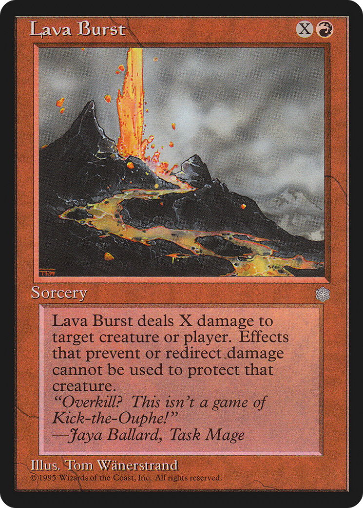 Lava Burst (ICE-198) - Ice Age