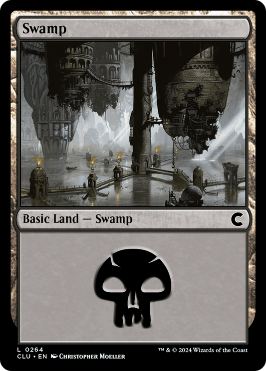 Swamp (CLU-264) - Ravnica: Clue Edition